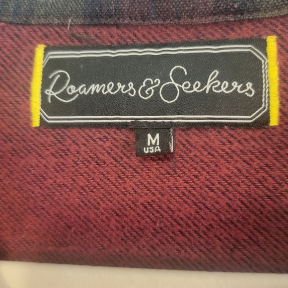 Roamers and Seekers Flannel Shirt - Picture 3 of 4